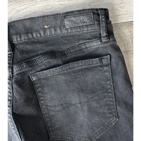 Polo Ralph Lauren Black Corset Ankle Jeans Size 28 Slim Skinny - Picture 6 of 7